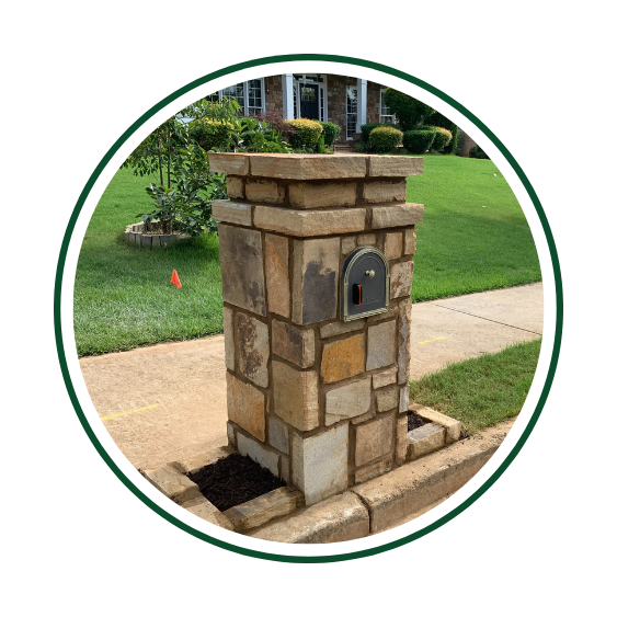 Custom specialty stone structures in Atlanta